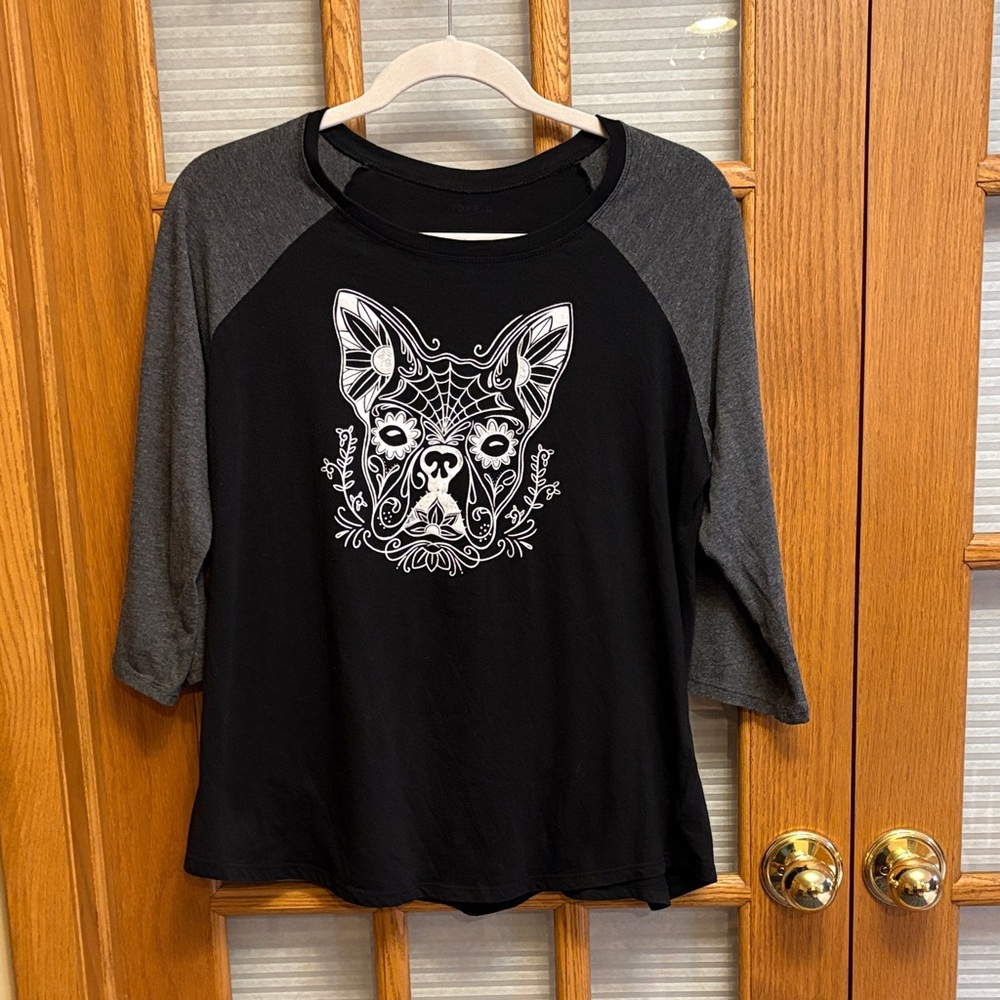 Torrid 3, Dog 3/4 Sleeve Tee